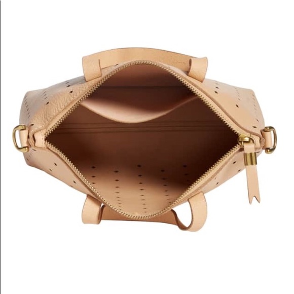 Madewell Mini Transport Perforated Leather Bag - Picture 4 of 8